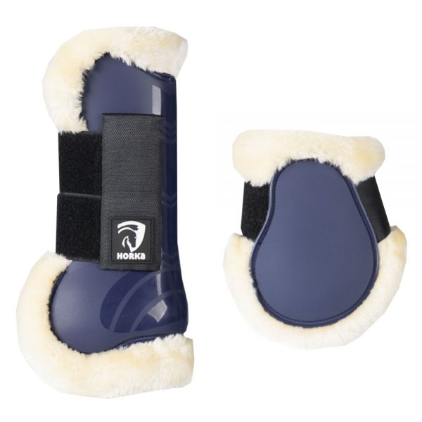 Peesbeschermers-pvc-bont-blauw