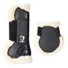 Peesbeschermers-pvc-bont-zwart