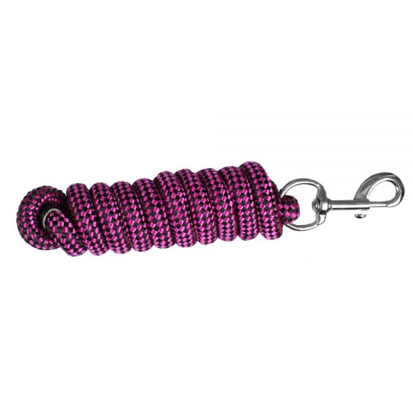 halstertouw-leer-roze